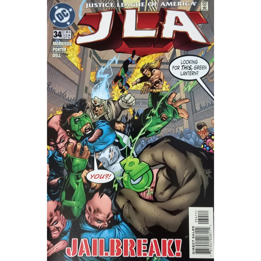 HQ DC Justice League JLA 34 - Importada - 1999