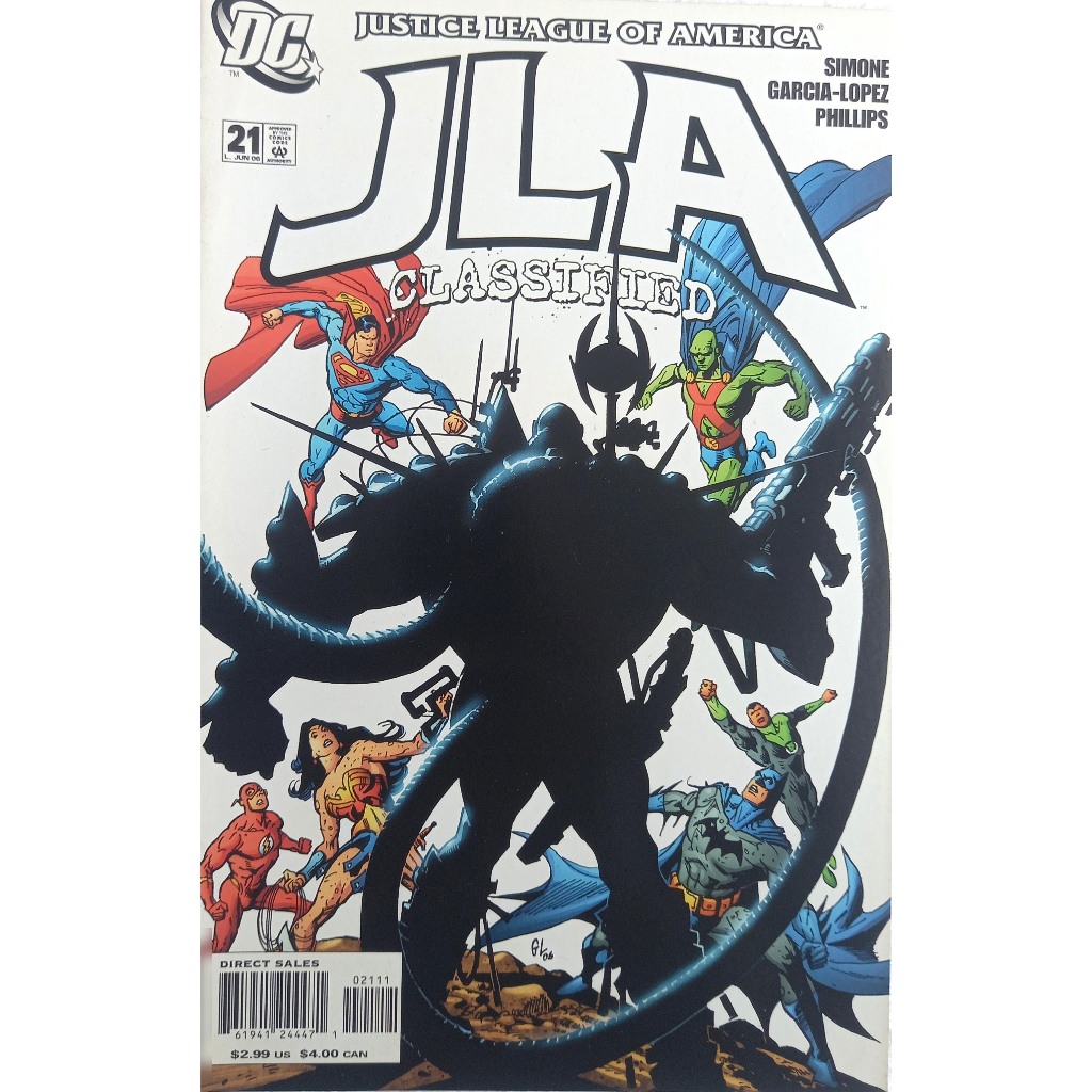 Hq DC JLA Classified 21 - Justice League of America - Importada - 2006