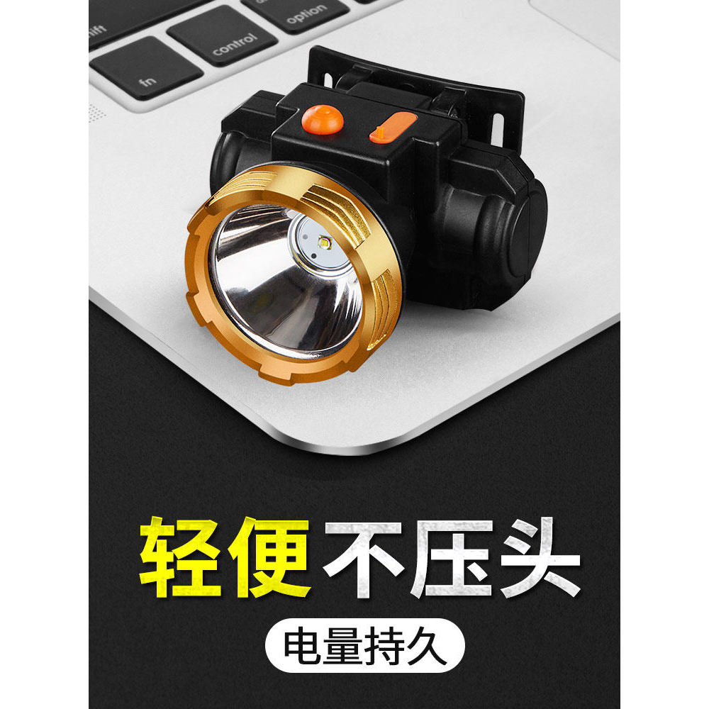 [Youpin] Night fishing headlamp, strong light, rechargeable, ultra-bright, head-mounted, outdoor, long-lasting battery l
