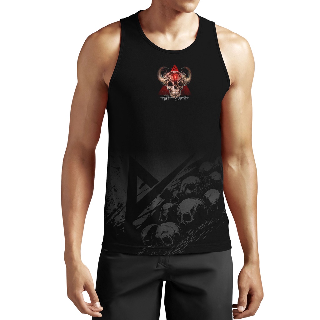 Regata Atlética Skull Bull