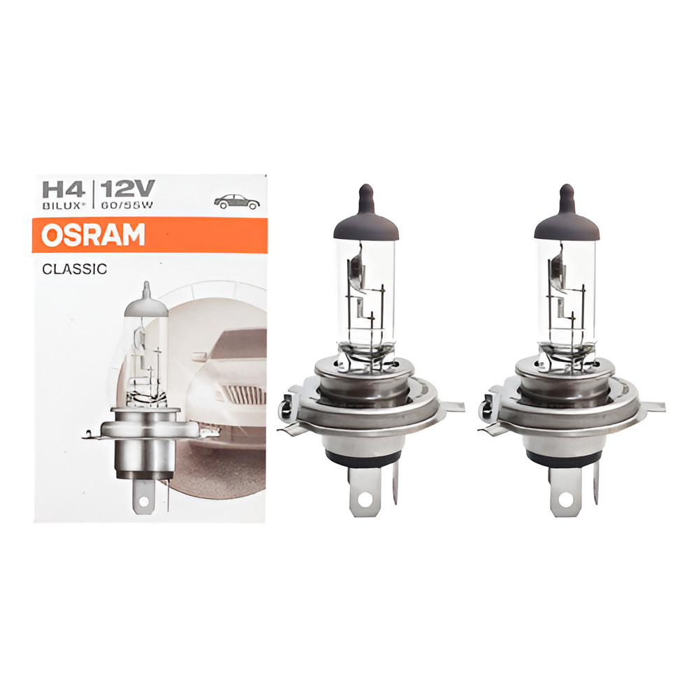 Lâmpadas H4 60/55w 12v Original Osram CORSA Classic 2 Unid.