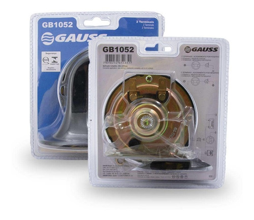 Buzina Automotiva Caracol Corsa Classic 2002-2009 12v Original Gauss
