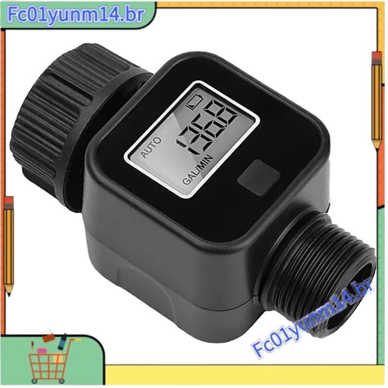 Medidor De Água LCD 99999L 3/4 