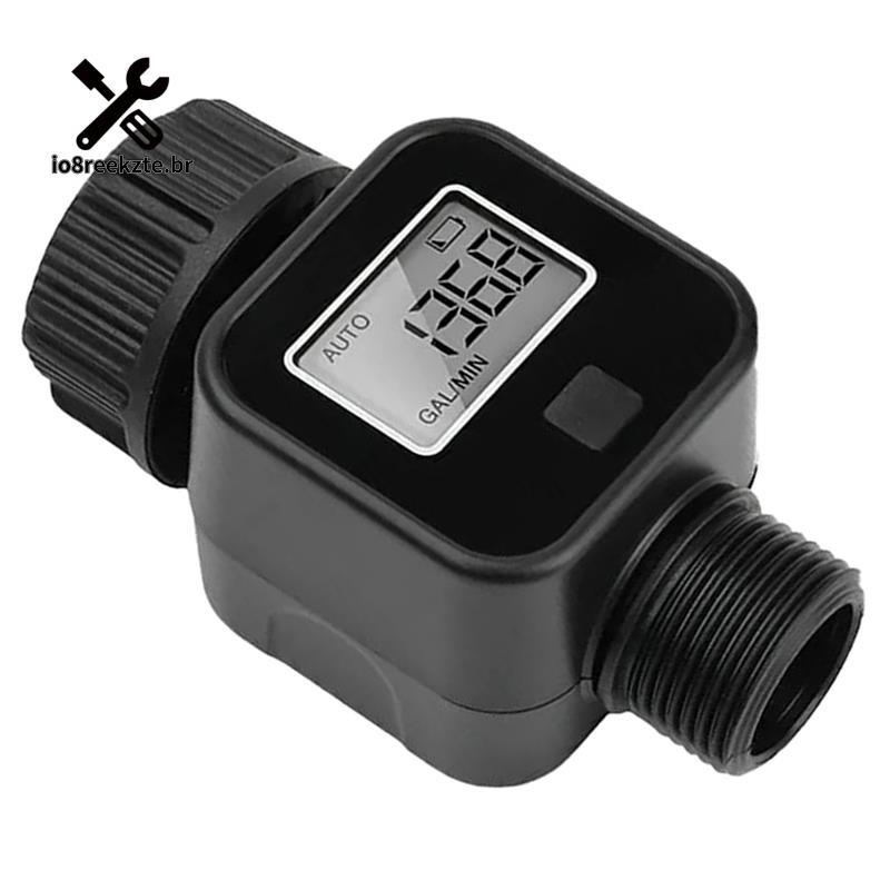 Medidor De Água LCD 99999L 3/4 