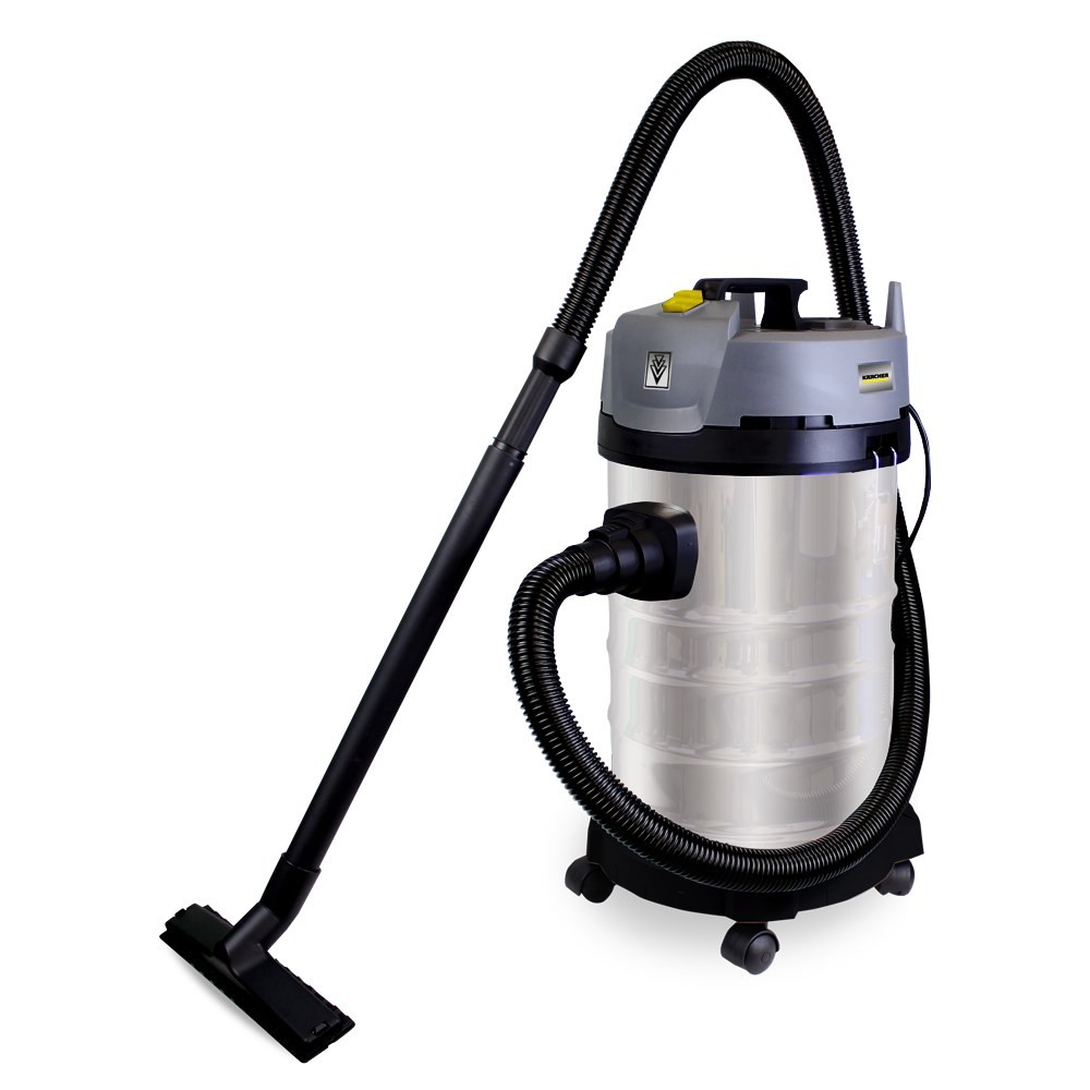 Aspirador Industrial NT3000 Profissional 20L Pó e Líquidos 1600W Kärcher 170MBAR Inox 127V/220V