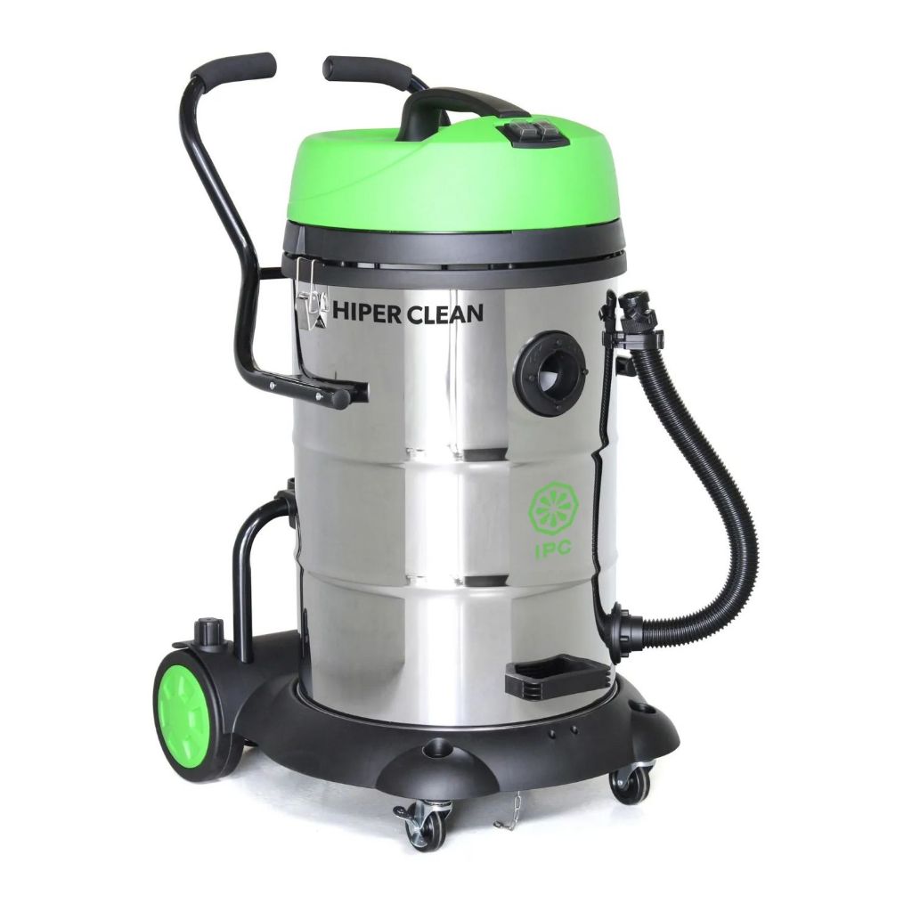 Aspirador Industrial 75L Inox 220V IPC Hiper Clean AA275 Pó e Água 2 Motores 2400W Profissional