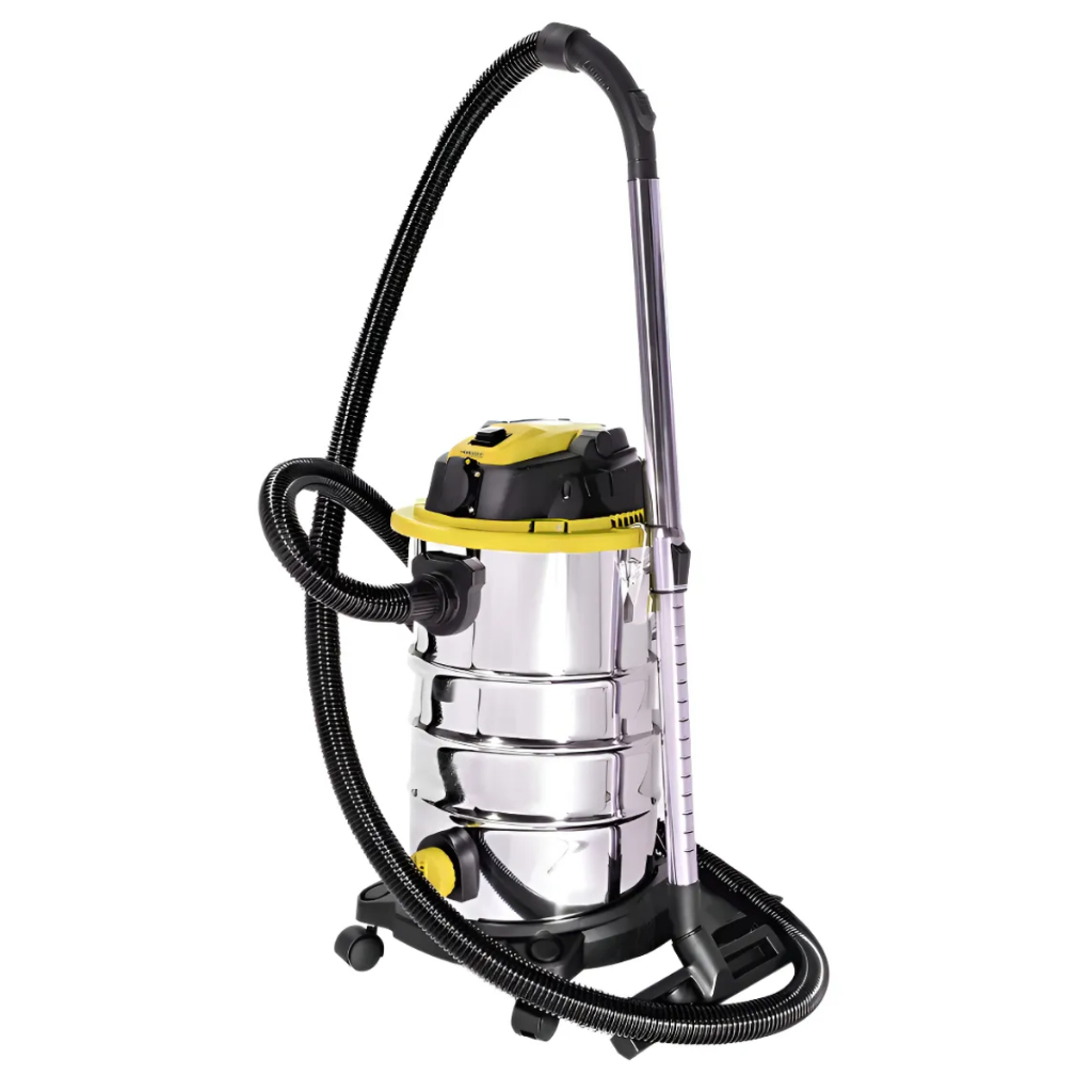 Aspirador Industrial Alumínio 1400W 30L Sólidos E Líquidos Menegotti