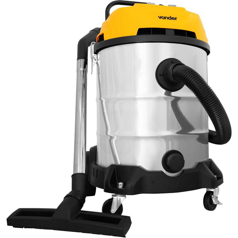 Aspirador Industrial Vonder APV2460 60L 2460W 220V Pó e Líquidos com Filtro HEPA e Função Sopro