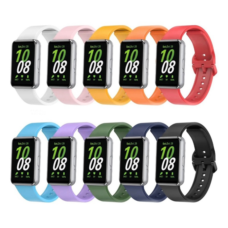Pulseira De Silicone Para Samsung Galaxy Fit 3 Sm-r390