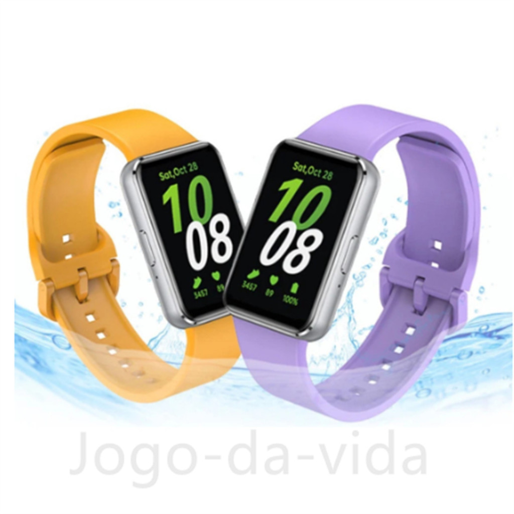 Pulseira para Samsung Galaxy Fit 3 Sm-R 390 de Silicone HAJ