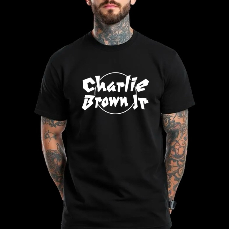 Camiseta Charlie Brown Jr Básica Banda Blusa Rock Nacional Skatista Algodão