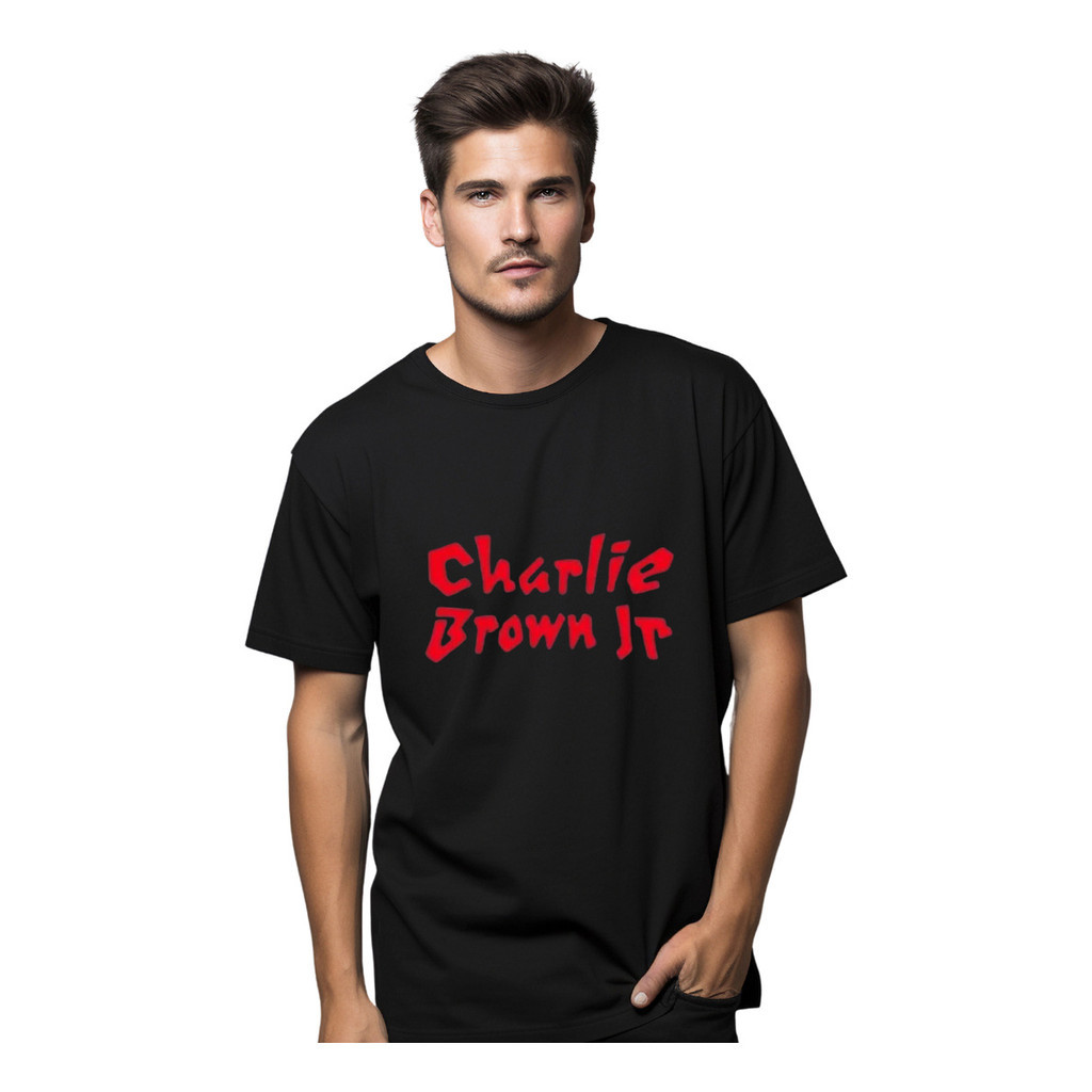 Camiseta Básica Charlie Brown Jr Chorão Rock Banda Skate