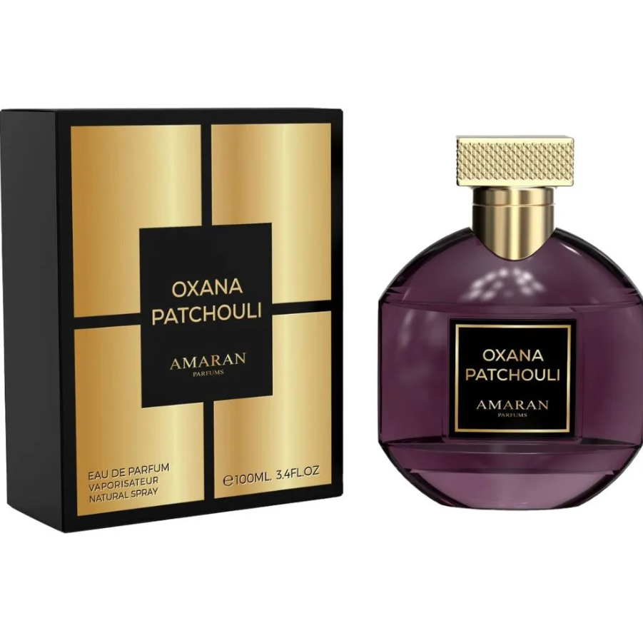 Perfume Amaran Oxana Patchouli Feminino Eau de Parfum 100ml Original Alta Fixação