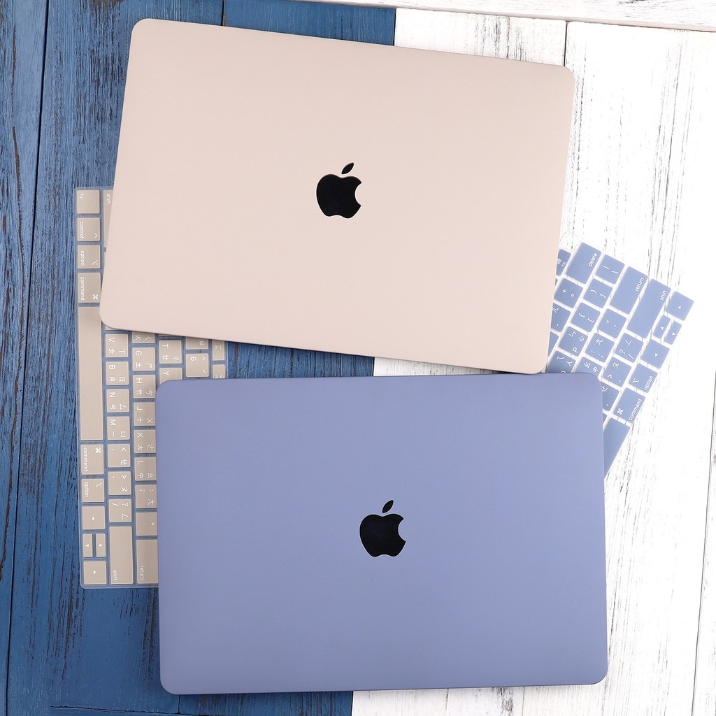 Cream Case for Macbook  Air/Pro 13 inch with M3 M2 chip A3113 A2941 A2681 A2337 M1 A2338 A2289 Protective Hard Cover