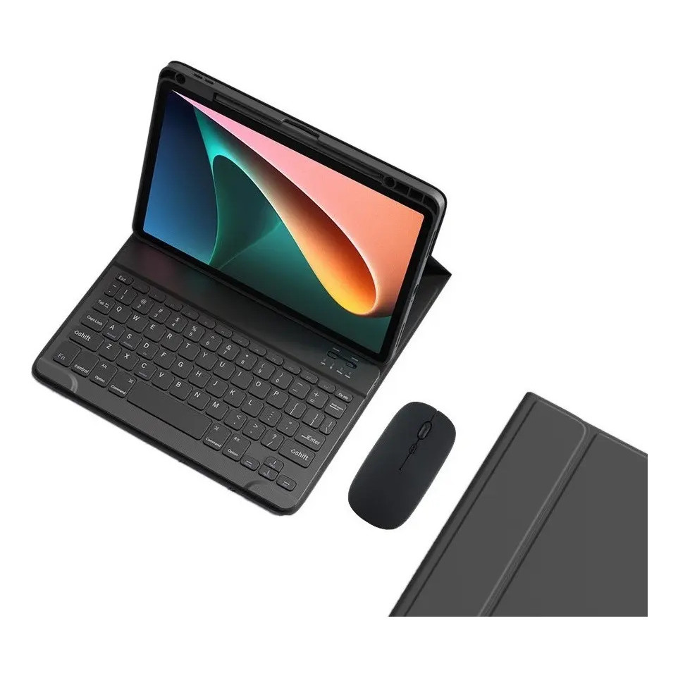 Premium 30 Capa Com Teclado+mouse Para iPad 6/5th/air 2/pro 9,7 Inch