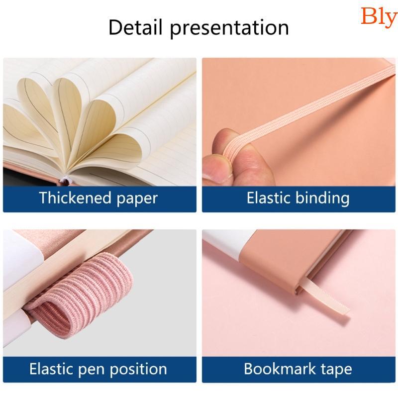 Bly Personal Journal Marca Página E Slot Para Porta-Canetas Homens