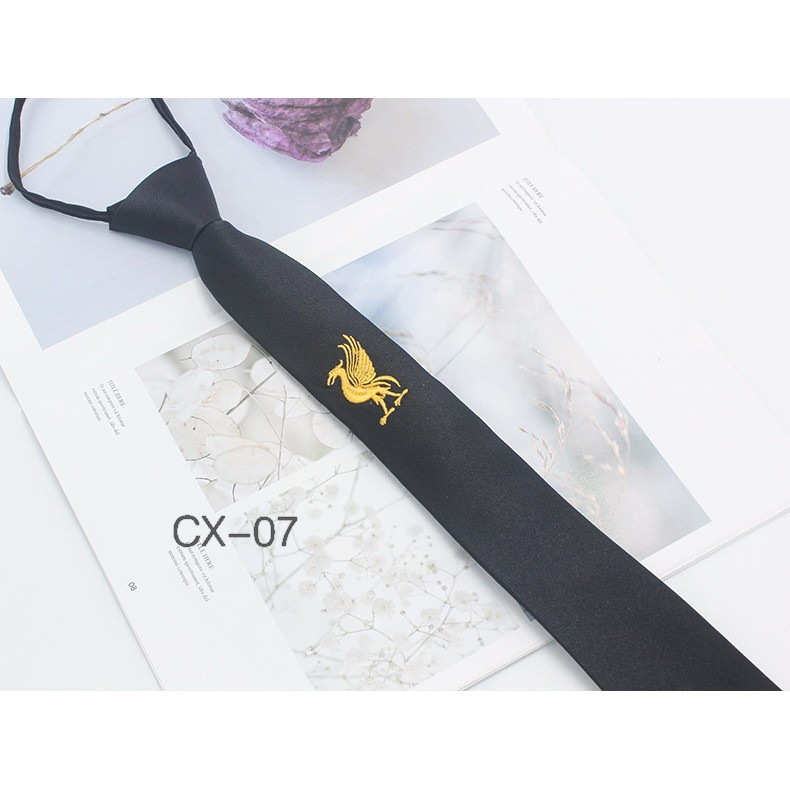 Gravata preta masculina, sem necessidade de amarrar, elegante para negócios e uso casual, gravata profissional, personal