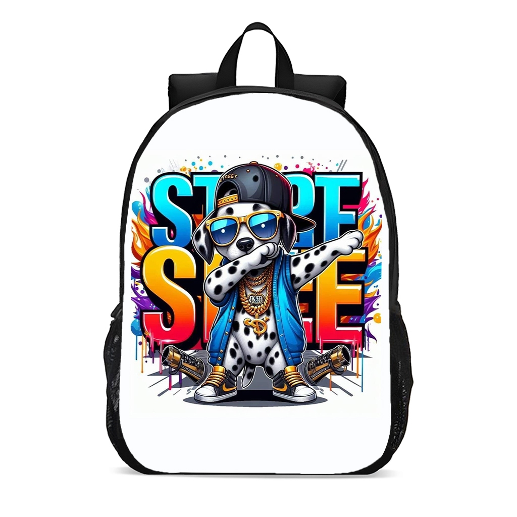 Mochila escolar juvenil infantil dog style store cachorro promoção