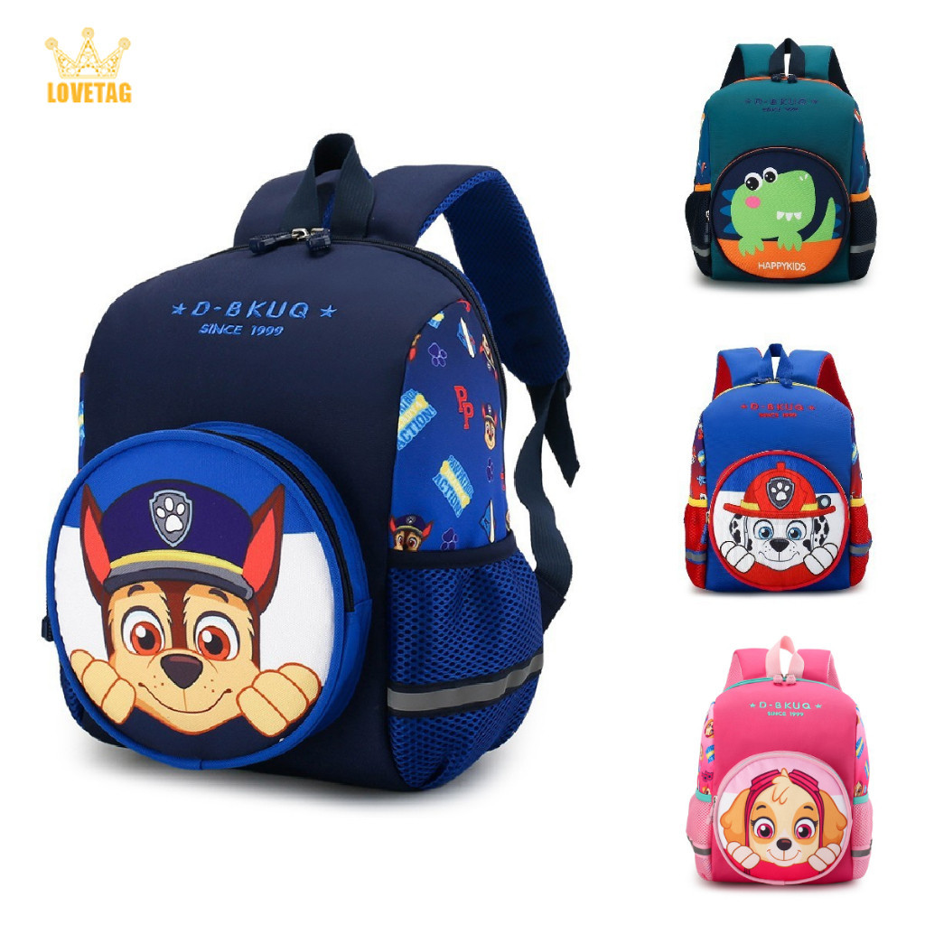 HW Kids Backpack Patrol Drawing Canine Claws/School Para Crianças Chase/Skye Dog Mickey Hero Avengers Alta Qualidade
