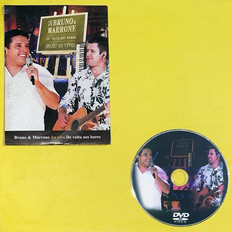 DVD Promo Bruno e Marrone de Volta aos Bares
