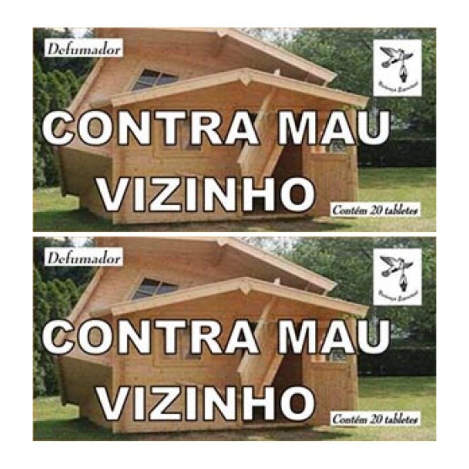 2 Caixas Defumador Natureza Espiritual - Contra Mau Vizinho