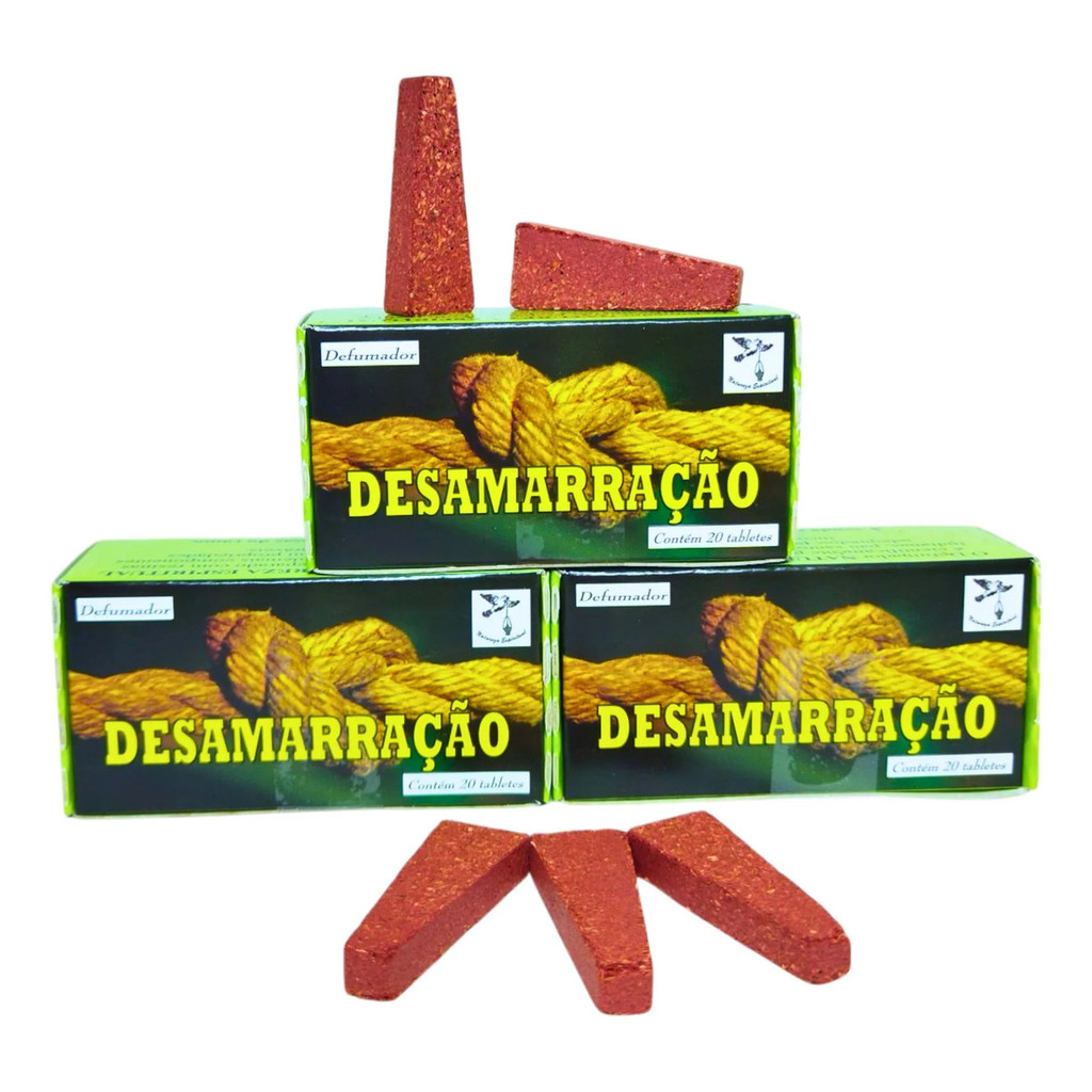3 Caixas Defumador Natureza Espiritual Desamarração - Abre Caminho