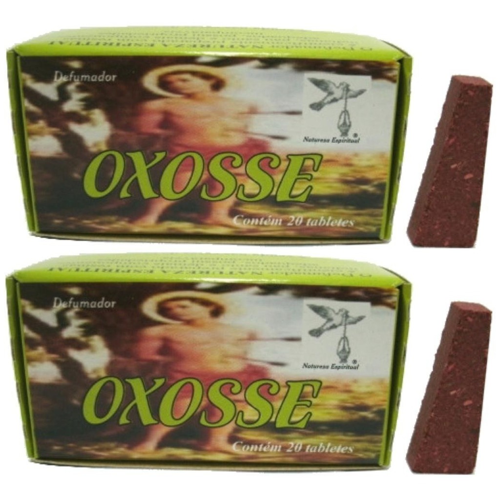 2 Caixas De Defumador Natureza Espiritual - Oxosse