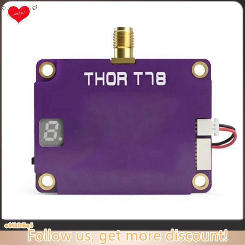 T78 3W FPV Transmissor De Vídeo Telemetria Sem Fio 7.2G-8G VTX De Longo Alcance Para Drone