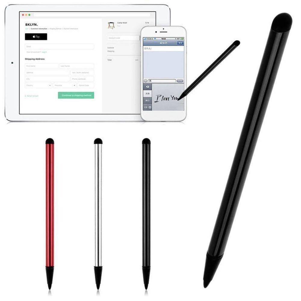 Caneta De Tela Sensível Ao Toque Android PDAs Acessórios Desenho Lápis Portátil Tablet Capacitiva De Dupla Finalidade