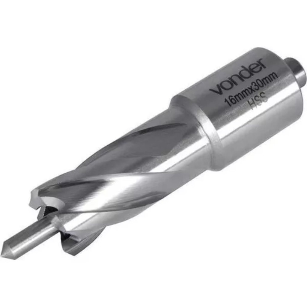 Broca Anular 12x30mm Encaixe Weldon Para Perfurações Precisão Alta Durabilidade Marca Vonder