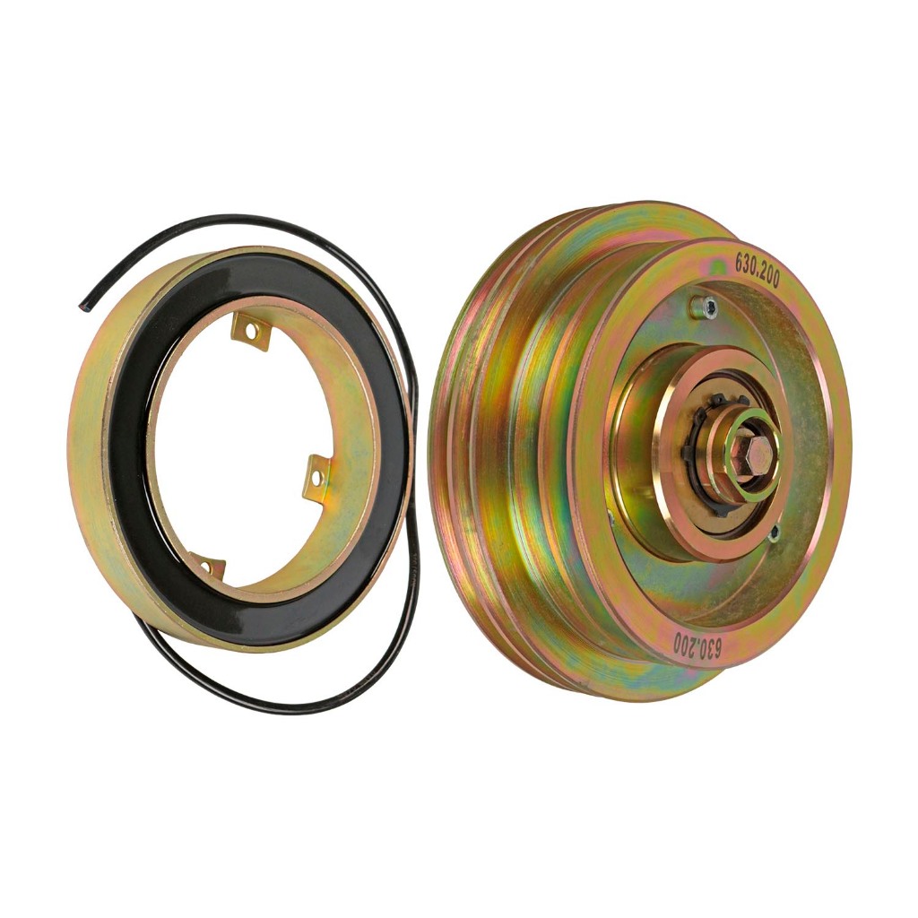 Conjunto Embreagem Compressor de Ar Condicionado Bitzer Bock Ônibus Webasto