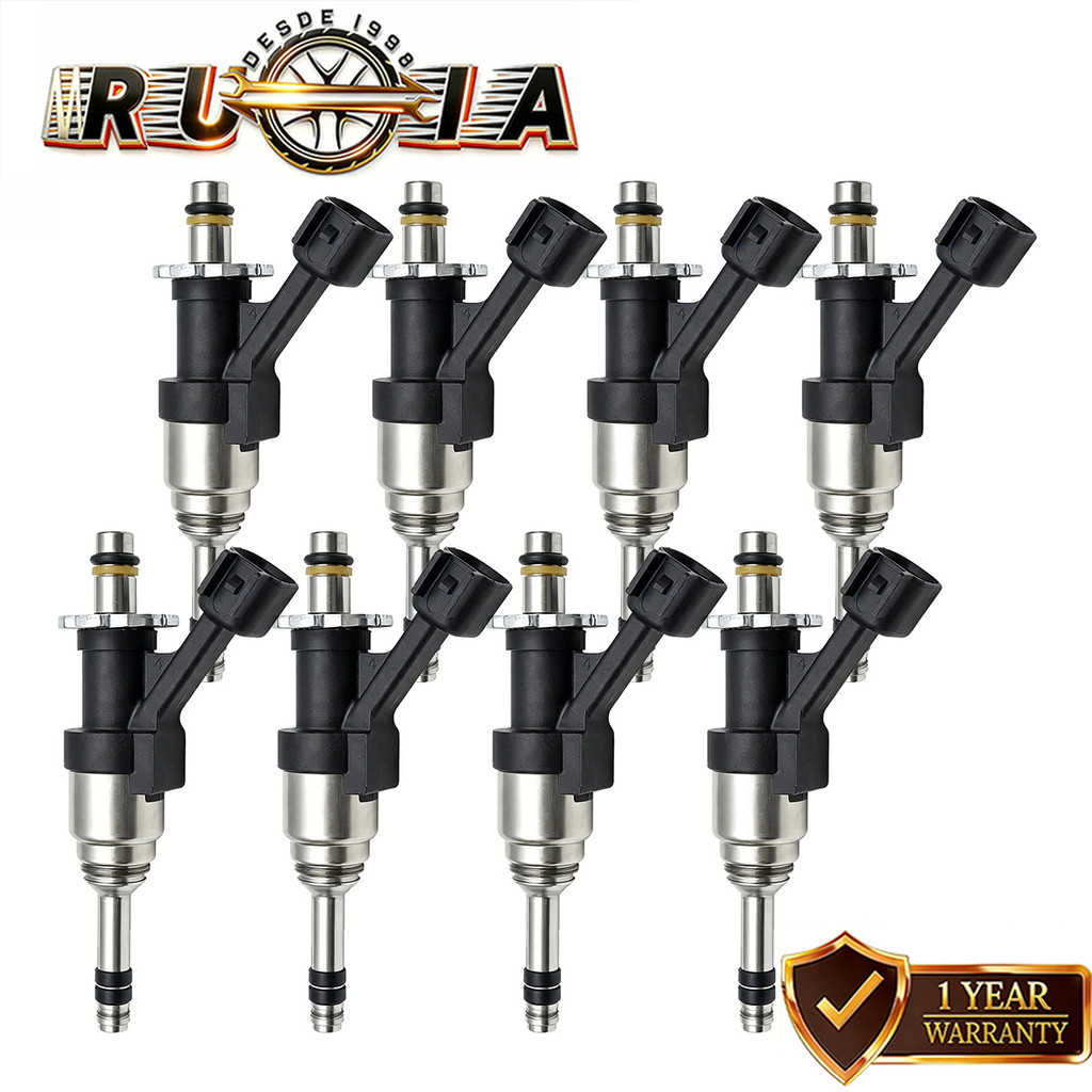 8 Peças Injetores De Combustível De 6 Furos Para 2014-2021 Chevrolet Silverado 1500 GMC Sierra 1500 5.3L 12668390