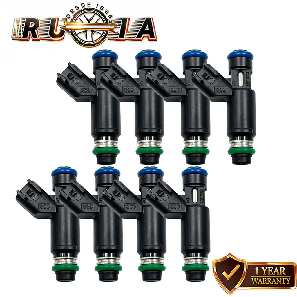 8 Pcs Injetores De Combustível Para 2002-2007 GMC Savana Sierra 1500 5.3L 25326903 195500-4580 832-11182