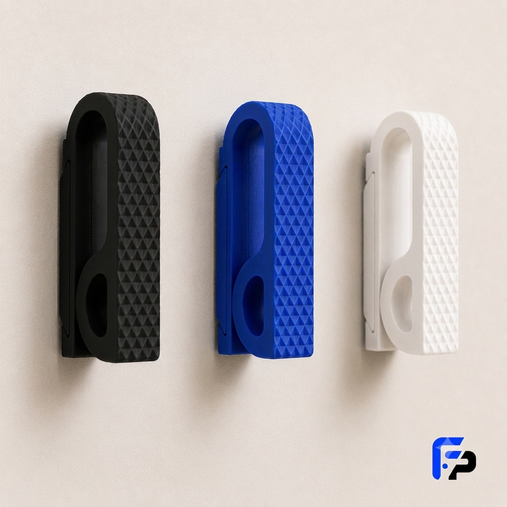 KIT com 3 Ganchos Suporte Toalheiro de Parede Cabide Moderno Minimalista para Banheiro REFORÇADO COM DUPLA FACE
