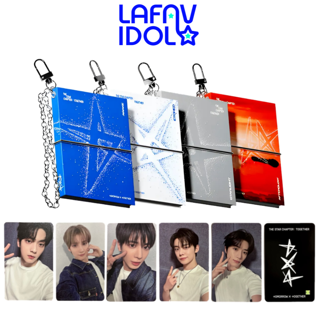 Com POB) [TOMORROW X Juntos (TXT)]'The Star Chapter : (Mini Book Keyring Ver .) POWER STATION LUCKYDRAW R2 photocard