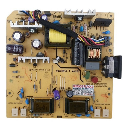 Placa Fonte 712sa 715g1813-1 Ver:d Genuina!!!