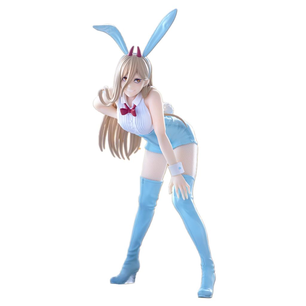 Motosserra Homem BiCute Bunnies Figura Power Azul Claro Ver .