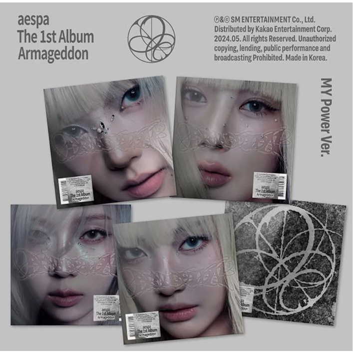 AESPA-[ARMAGEDDON] 1o Álbum (MY POWER Ver .)