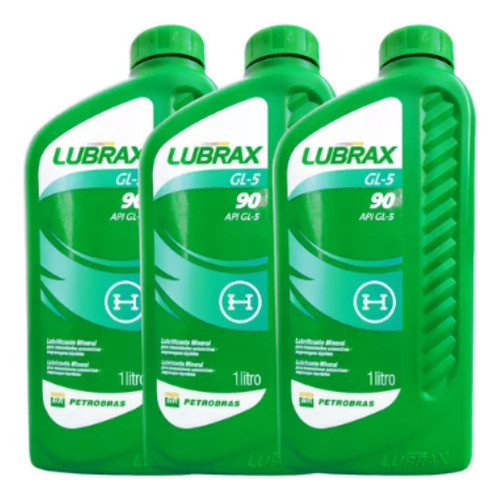 3l Óleo Transmissão Cambio 90w Api Gl-5 Mineral Lubrificante