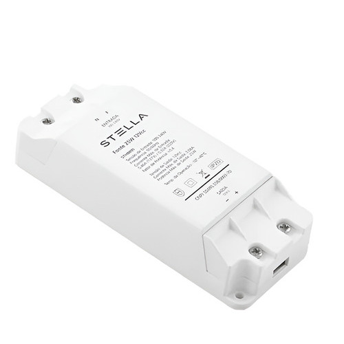 Kit 2x Fonte Profissional Led Stella 12v 25w Ip20 Sth8891