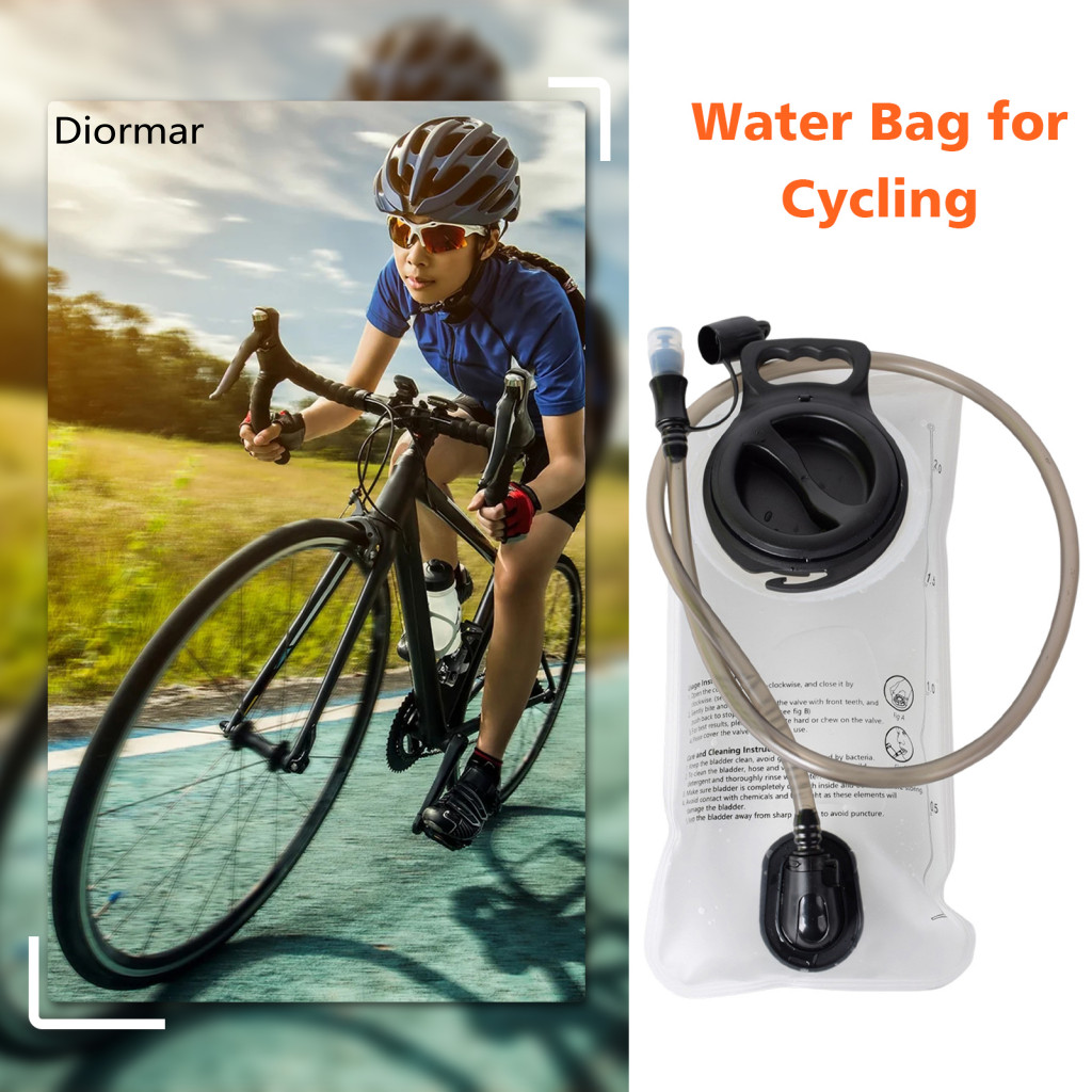 Hydration Bladder 2l Pressure-tested Water Reservoir Bag – Leakproof Drinking Pack for Camping Cycling Running for Sou