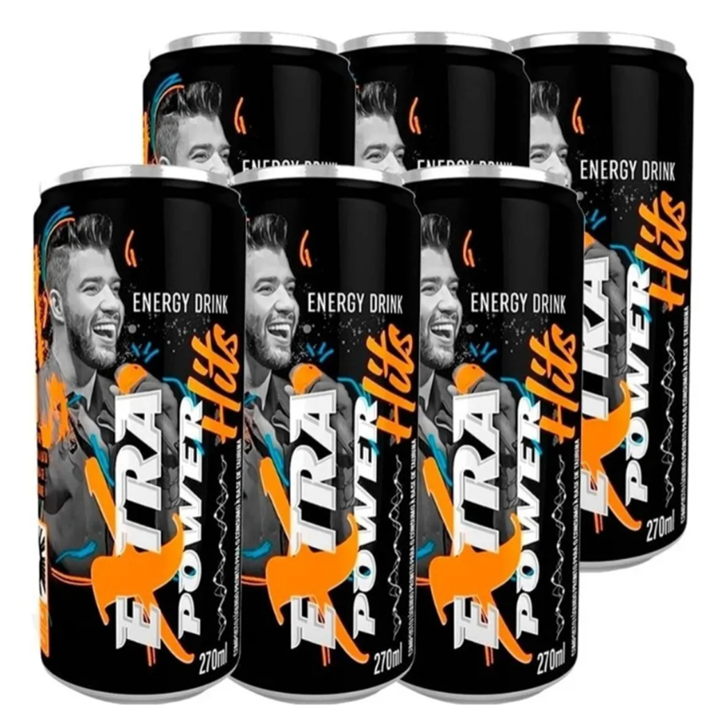 KIT 6 ENERGETICO EXTRA POWER SEM GLUTEN MAIS TOP DO BRASIL ENVIO IMEDIATO