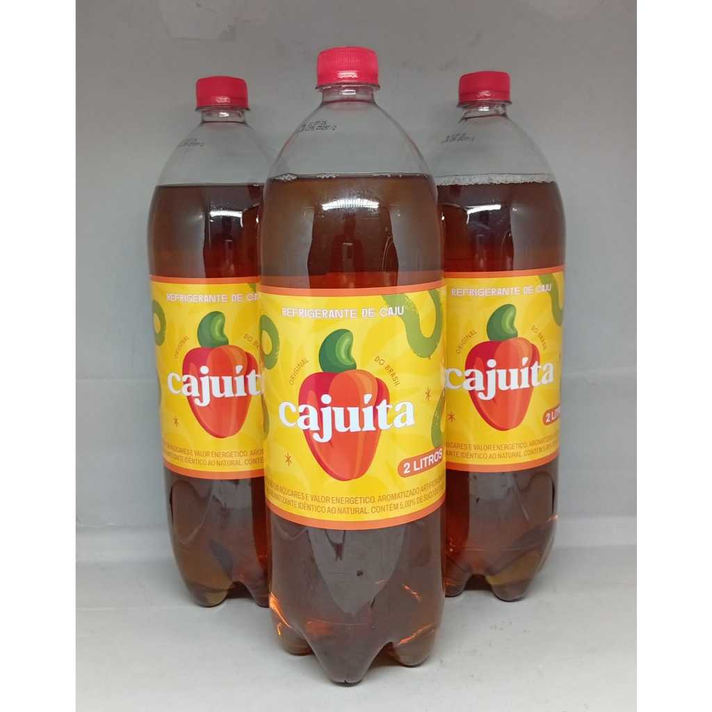 Refrigerante de Caju Cajuíta 2L - Sabor Original do Nordeste