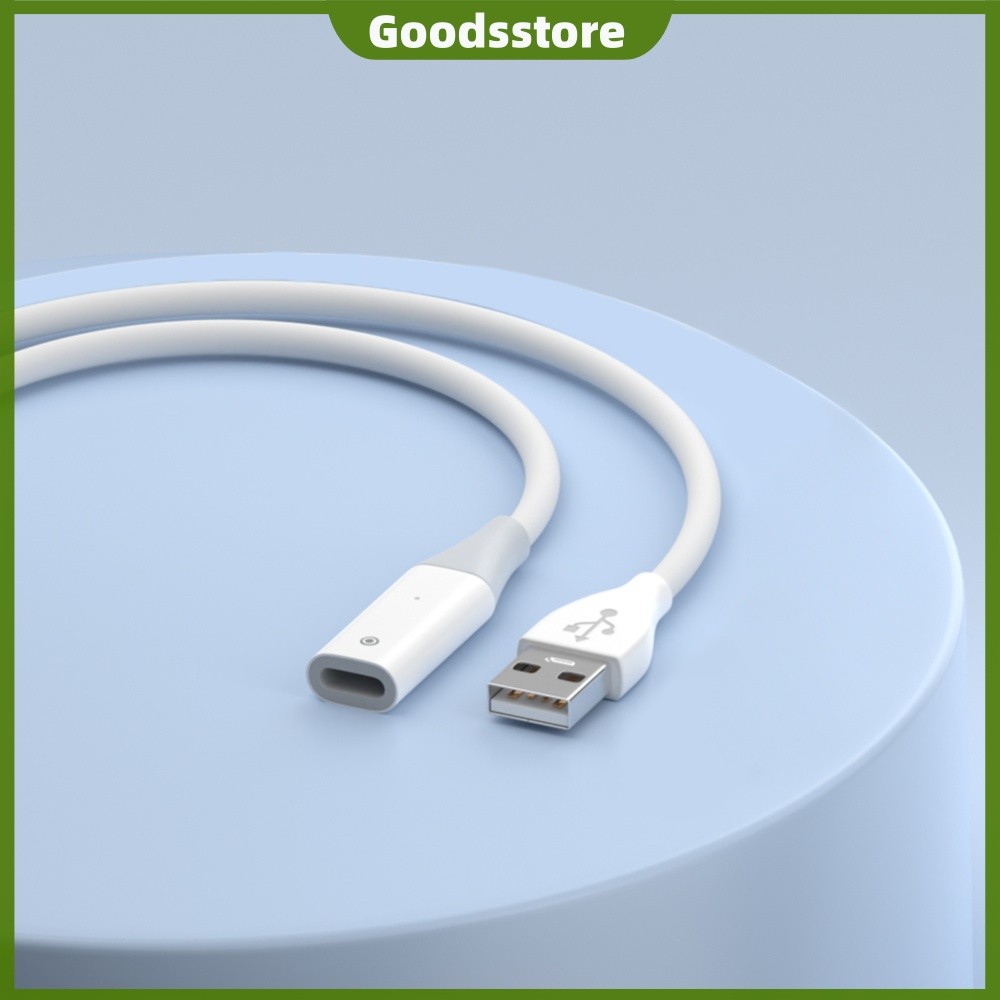 Cabo De Carregamento De Caneta Stylus USB Macho Para Fêmea Com Luz Indicadora [Goodsstore.br]
