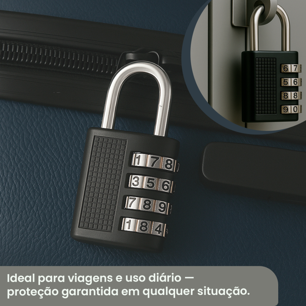Cadeado De Senha Para Armários De Academia Malas Caixas De Ferramentas