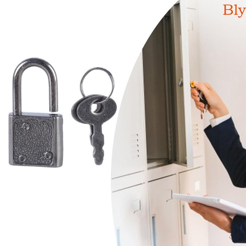 Bly 5 Pçs Pequena Caixa Bagagem Bloqueio Chave Zinco Liga Cadeado Notebook Segurança Diário Cadeados Para Bloco D