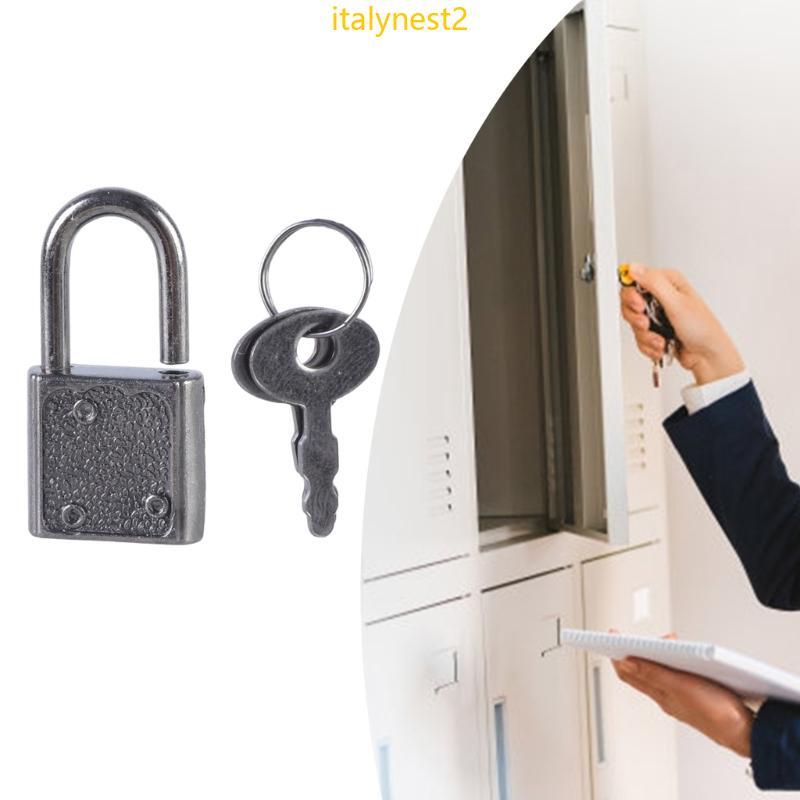 Billy 5 Pçs Pequeno Cadeado Liga Zinco Pequena Caixa Bagagem Bloqueio Chave Decorativa Para Diário Saco Arm