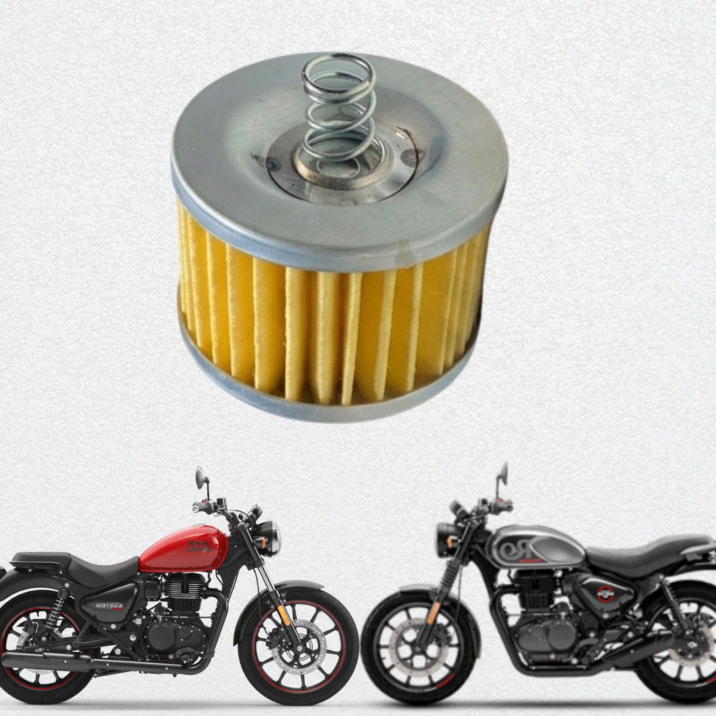 Filtro de Óleo Meteor 350 Classic Hunter 350 Alta Filtragem Proteção Motor Durável Encaixe Perfeito