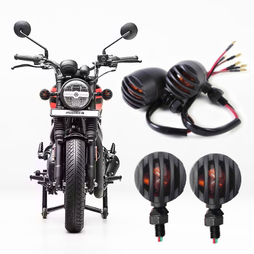 Kit 4 Piscas Bullet Hunter 350 Classic 350 Royal Enfield Meteor 350