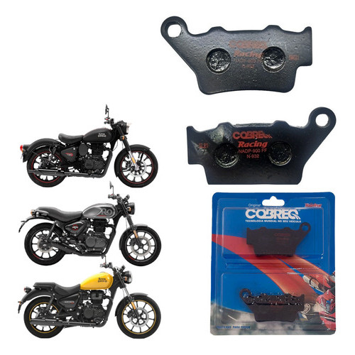 Pastilha De Freio Traseira Meteor 350 Hunter 350 Classic 350